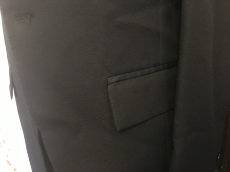 Set of Approximately 80 Black Tux Jackets (matching pants available)