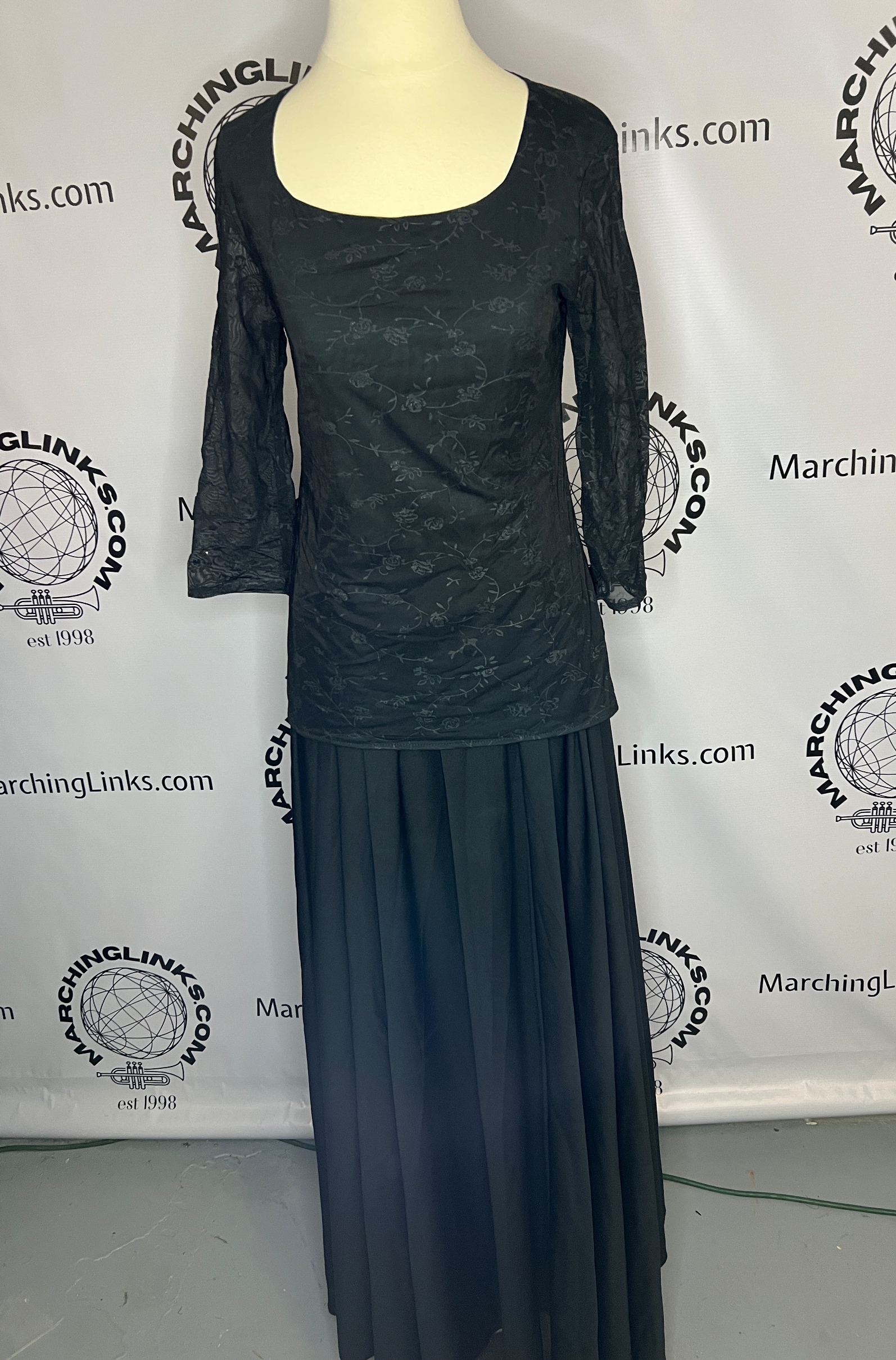 120+ Black Crepe Concert, Choir or Orchestra Tops
