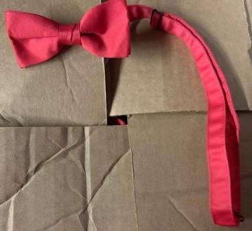 Set of 58+/- Red Cummerbunds and Bow Ties Item Description: This is a set of approximately 58 used, 