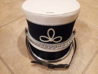 94 Stanbury Marching Band Hats - Black & White 10 Small 42 Medium 31 Large 11 XLarge -----