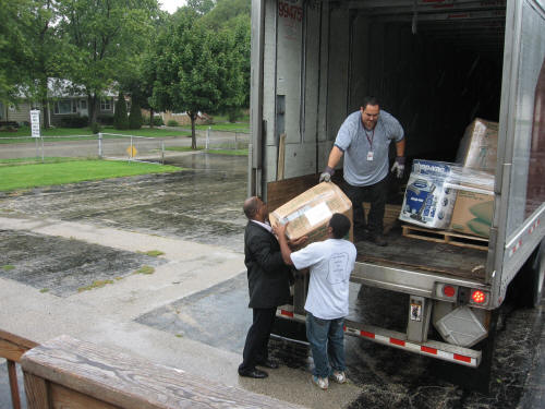 Unity CDC donated uniforms